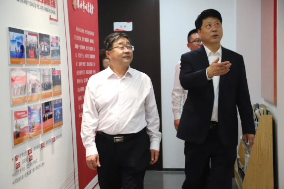 濟(jì)寧市兗州工業(yè)園區(qū)黨工委書記、管委會主任王智一行到訪蘇州市山東商會