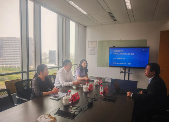 濟(jì)南市人民政府駐上海（廈門）辦事處主任畢敬濤一行到訪蘇州市山東商會(huì)(圖10)